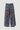 Calça cropped wide leg estampada Ferrache de cintura subida.