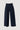 Calça culotte Ferrache lisa com cintura elástica e corte amplo elegante