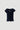 Camisola feminina Ferrache com decote em V e folhos frontais.