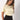 T-shirt feminina Ferrache básica com detalhe frontal personalizado