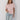 T-shirt Ferrache feminina de manga curta com logótipo discreto