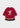 Conjunto de malha vermelho Mayoral Newborn com motivo de rena e saia plissada às riscas para bebé.