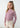 Camisola de malha às riscas rosa para menina