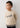 Sweatshirt bege Mayoral para menino com estampado frontal e punhos às riscas.