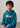 Sweatshirt azul Mayoral para menino com capuz e estampado Making Friends.
