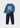 Fato de treino Mayoral para rapaz com sweatshirt e calças em tons azul-marinho.