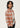 Camisa de manga comprida xadrez em tons neutros para rapaz
