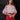 Túnica feminina Silvina Campos com estampado floral vermelho, ombros descobertos e decote com laço.
