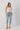 Jeans femininos mom fit da Ferrache com cintura subida e perna reta