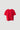 T-shirt feminina com detalhe plissado assimétrico e fita decorativa