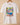 T-shirt branca feminina com estampado colorido Ciao Bella inspirado na costa italiana, flores e limões.
